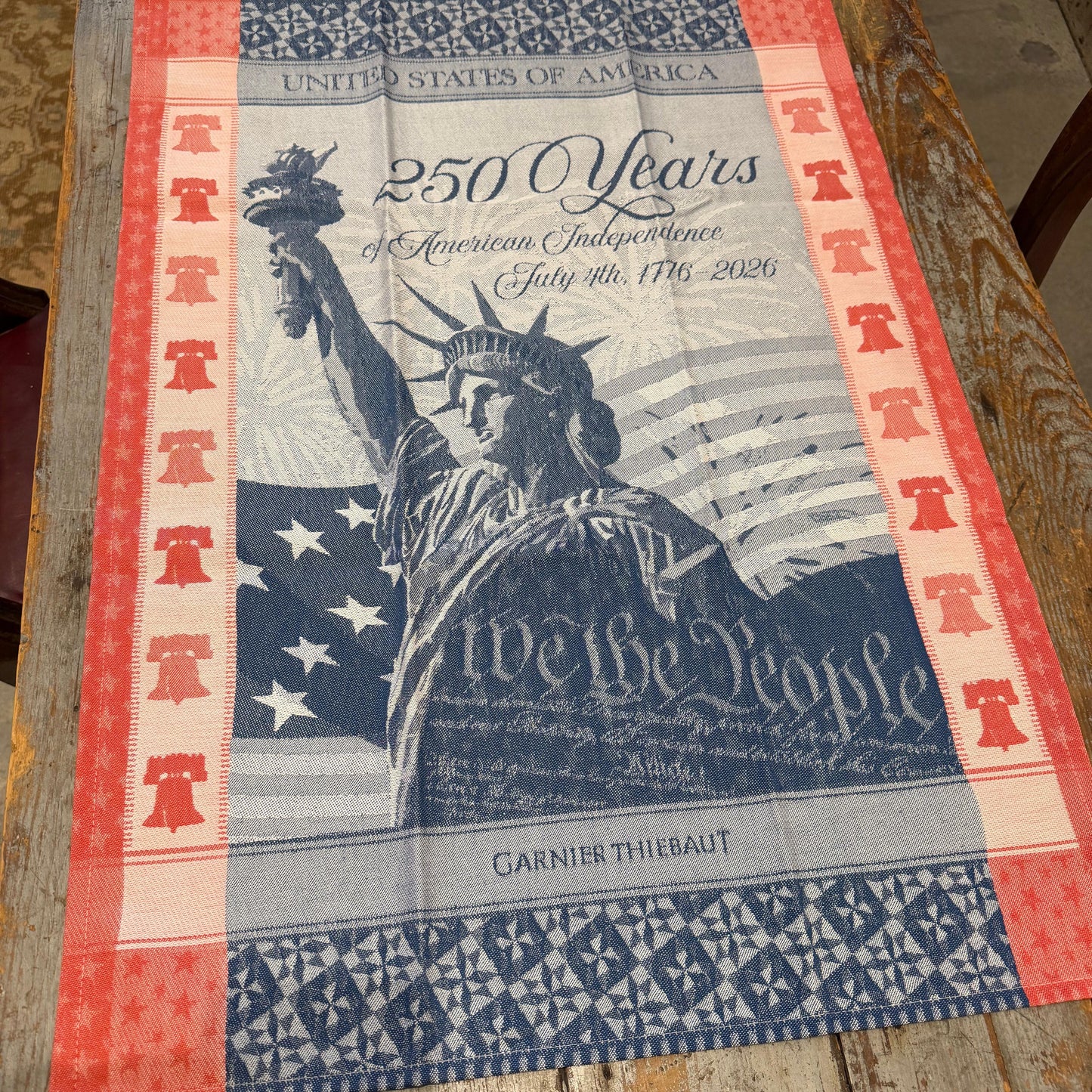 Jacquard Kitchen Tea Towel - Blue Springs Home