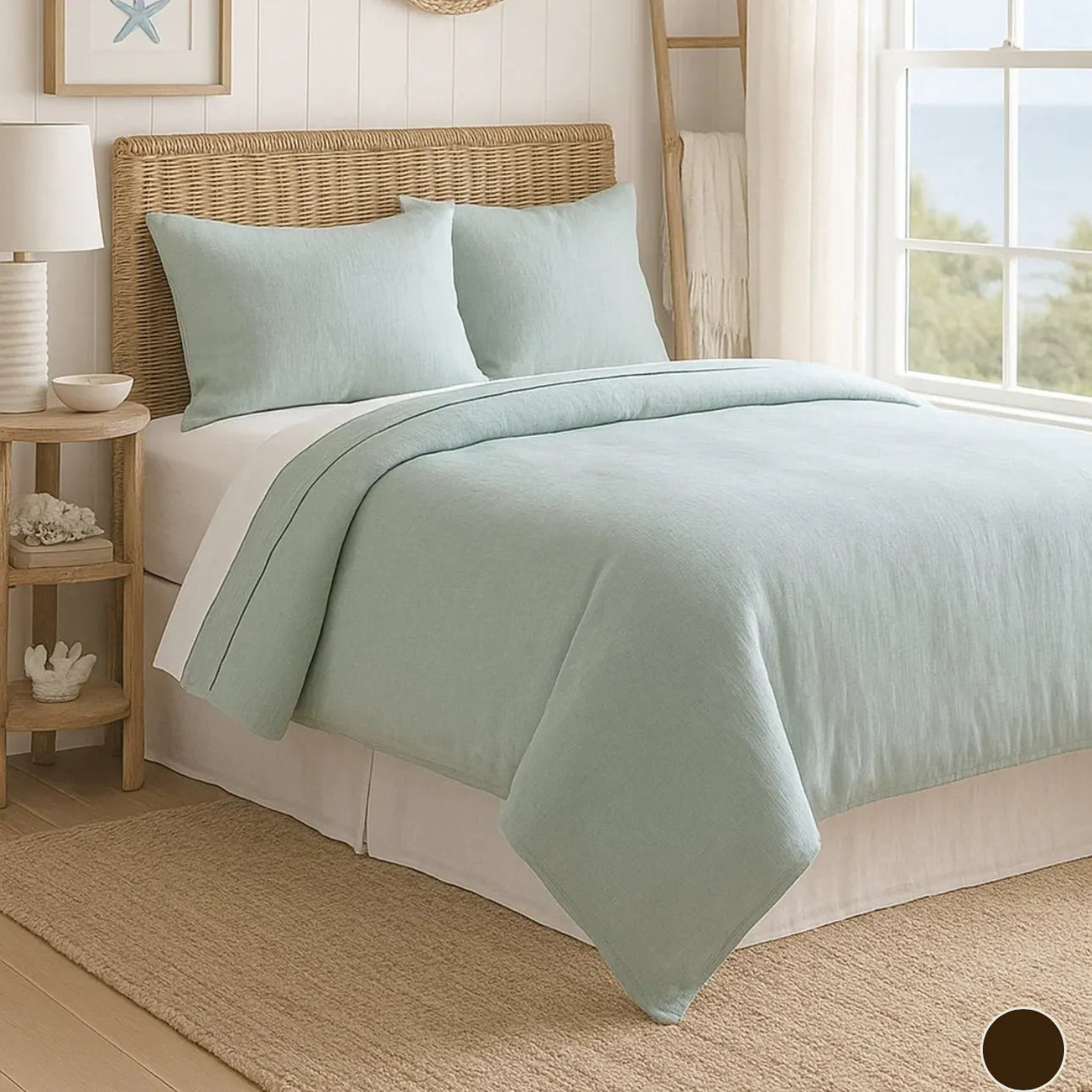 So Soft Linen Duvet Cover - Queen - Blue Springs Home