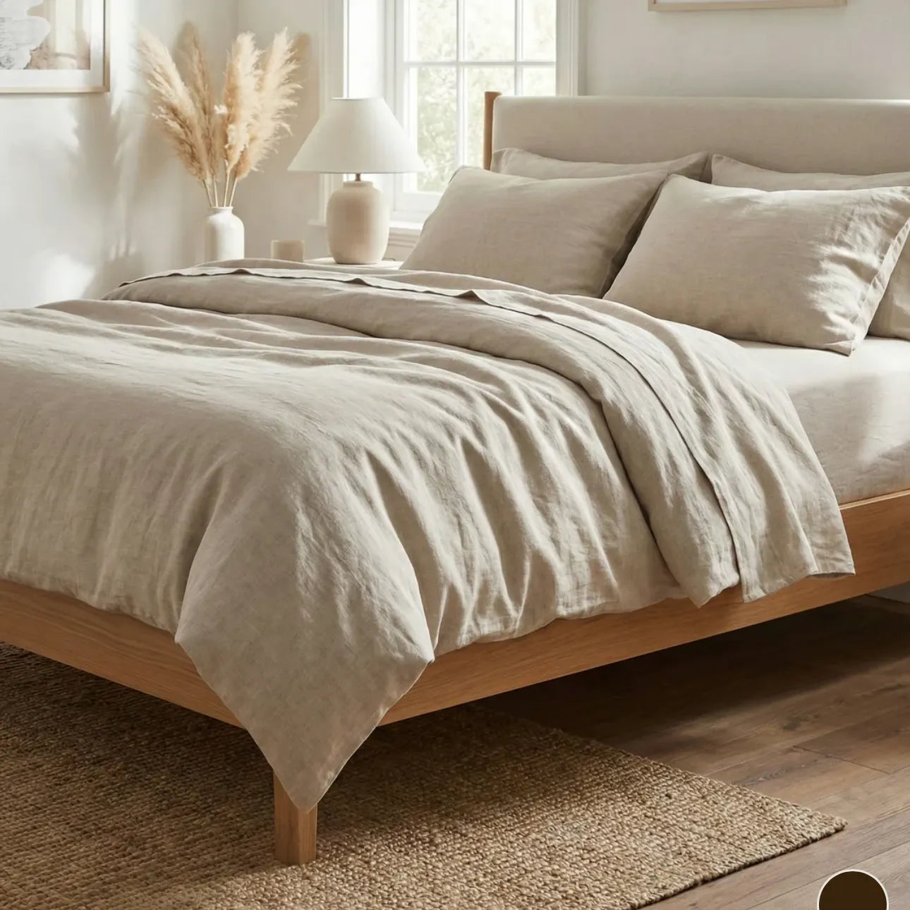 So Soft Linen Duvet Cover - Queen - Blue Springs Home