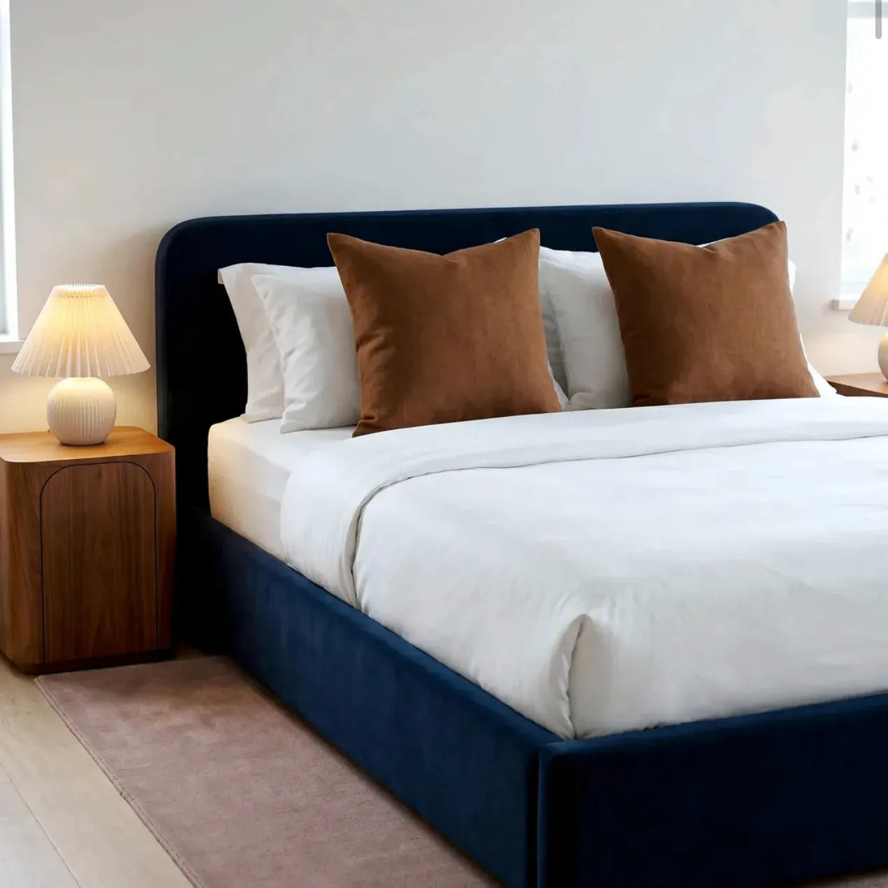 So Soft Linen Duvet Cover - Queen - Blue Springs Home