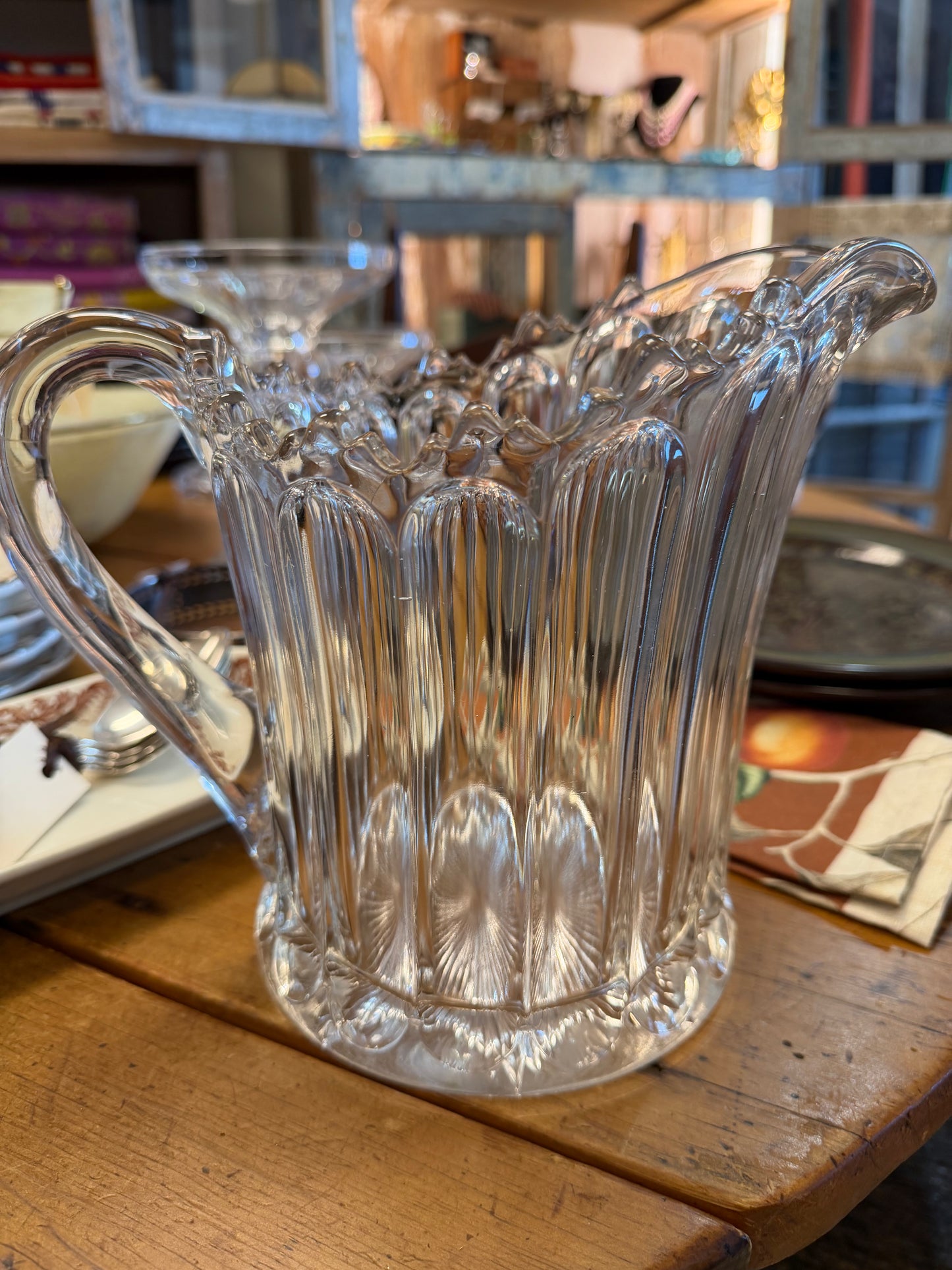 Antique Fostoria Pitcher c.1907