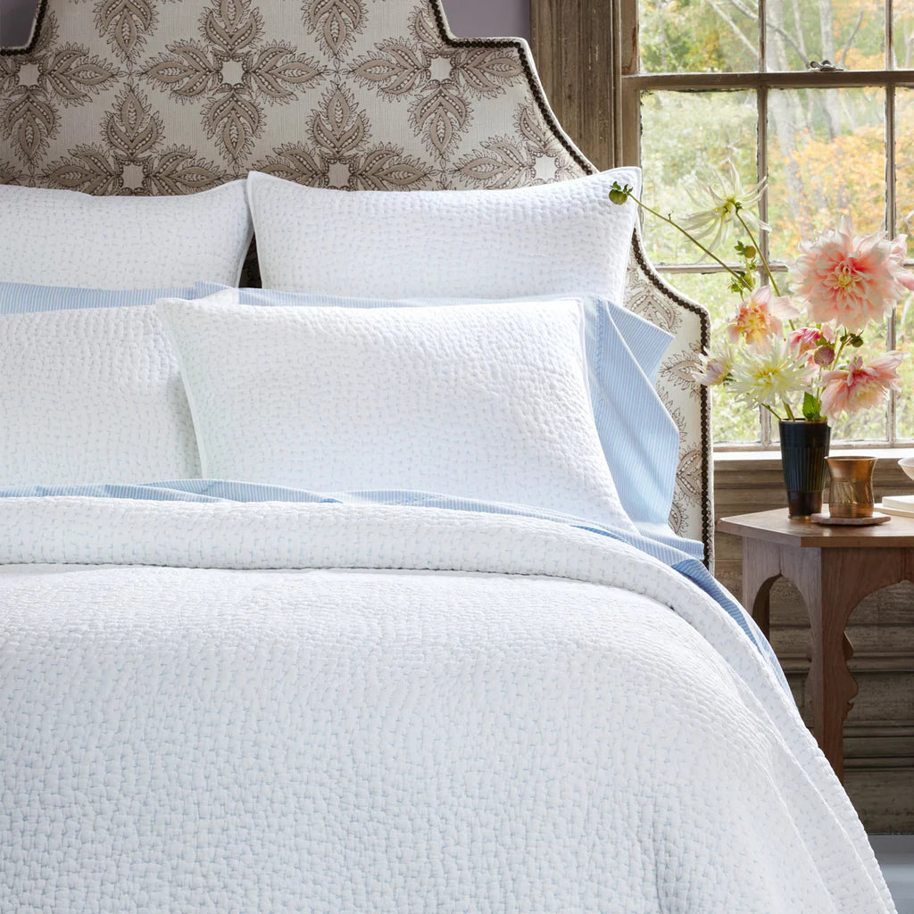 Hand Stitched Coverlet - Queen