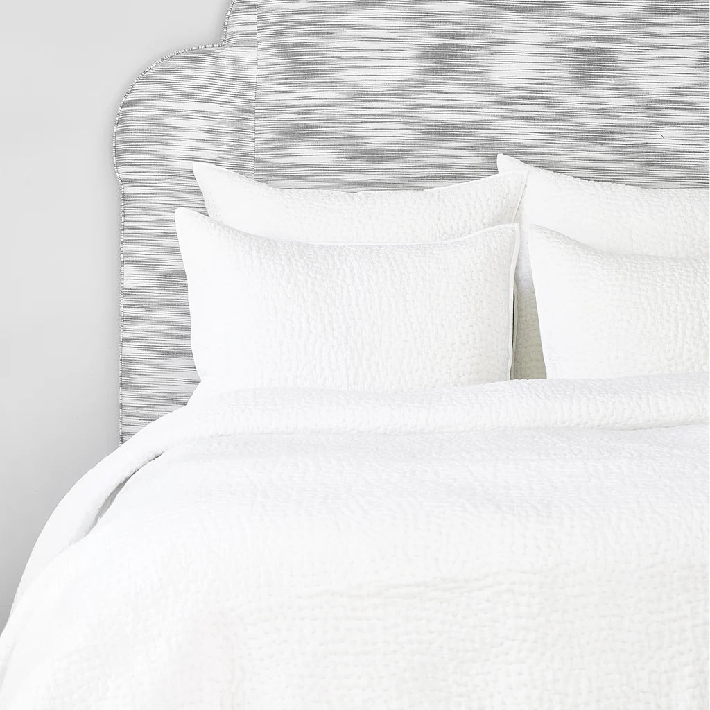 Hand Stitched Coverlet - King