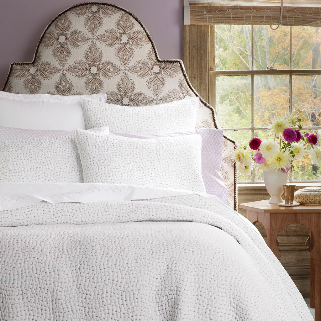 Hand Stitched Coverlet - Queen