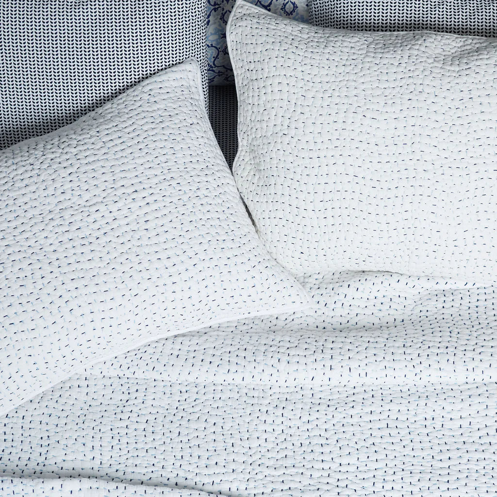 Hand Stitched Coverlet - Queen