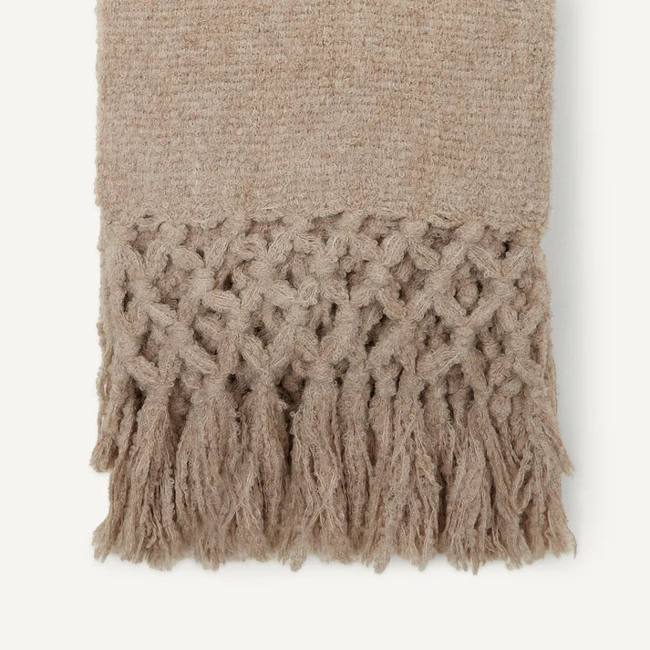 Maya Boucle Throw Blanket