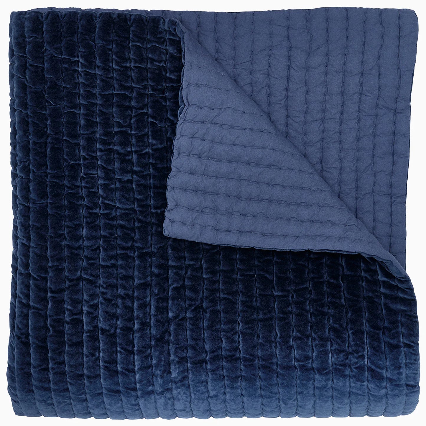 Cotton Velvet Coverlet