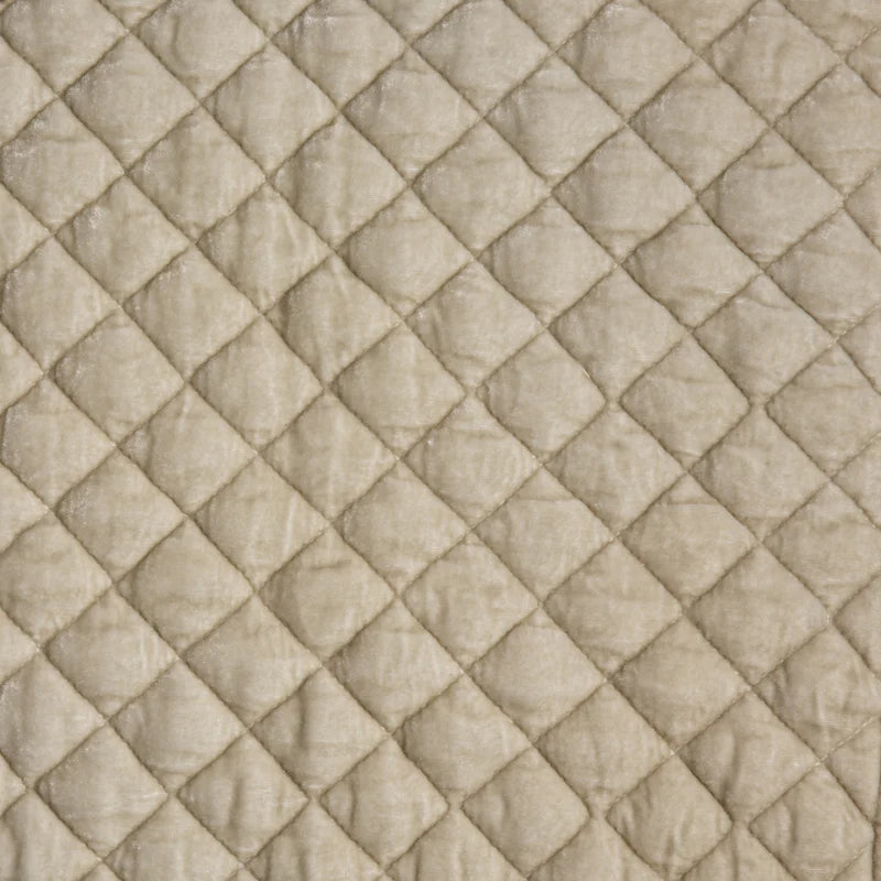 Silk Velvet Quilted Coverlet