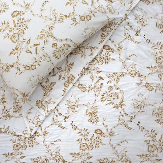 Chinoiserie Mul Mul Quilt King